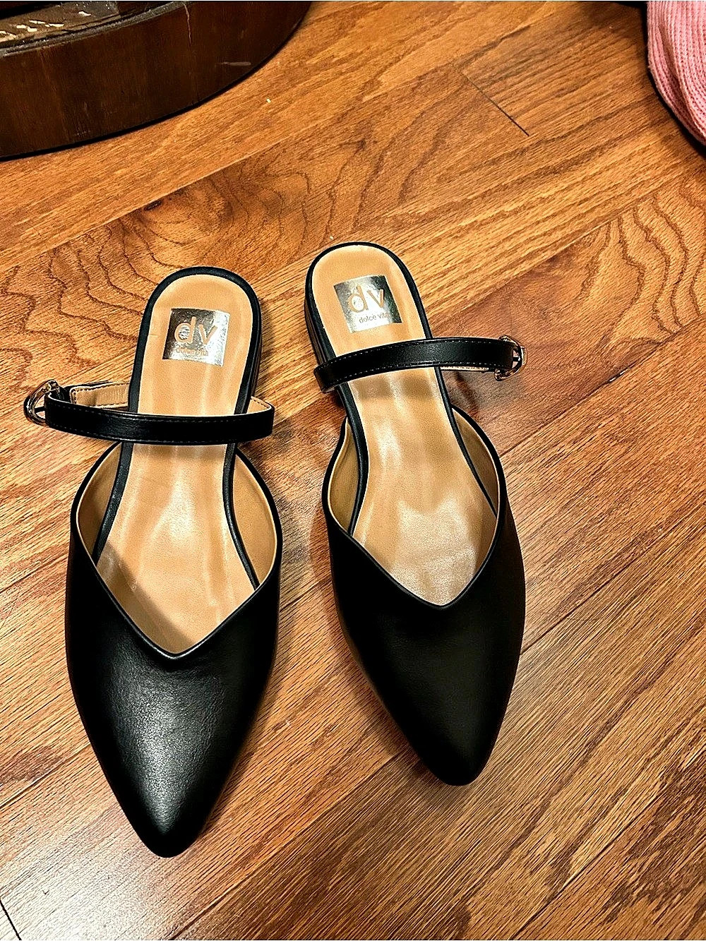 DV by Dolce Vita Domainica Slingback Flat Black